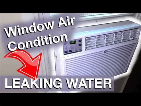 Uncover the hidden leak: why your window ac is flooding your。